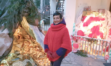 PECCO. L'ostetrica Carmen Andrina apre la sua casa al Natale