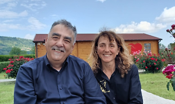 in foto Ernesto De Martino e Federica Bertoldo