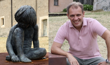 La scultura &ldquo;Grano nuovo&rdquo; dell&rsquo;artista Gabriele Garbolino R&ugrave;