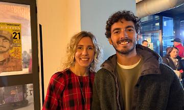Francesco Pecco Bagnaia e Alessandra Sgura di Prisma Laboratorio Artistico