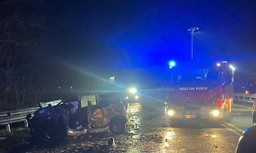 La scena dell'incidente