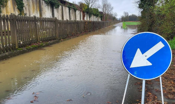 Maltempo nel Canavese e nel Chivassese: alberi abbattuti, linee interrotte e Po in piena