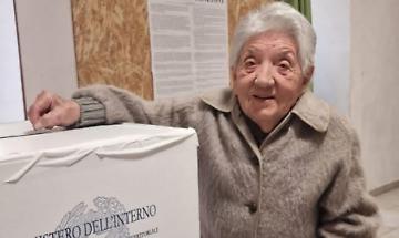 A 101 anni alle urne
