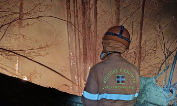 Fiamme fuori controllo