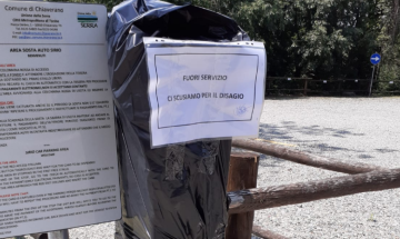 La sbarra del parcheggio era sempre rotta...