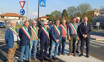 Nole, la nuova rotatoria