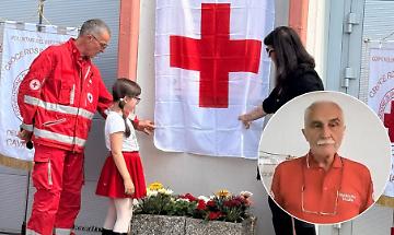 Il ricordo di Emilio Cosola diventa concreto: targa e nuovo mezzo per la Croce Rossa