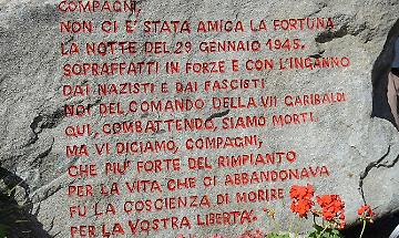 25 Aprile a Lace, la memoria torna nei luoghi della Resistenza