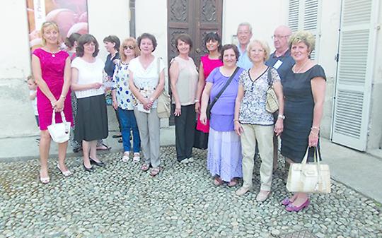 CASTELLAMONTE. Dietro le quinte della Mostra Il lavoro di un grande evento