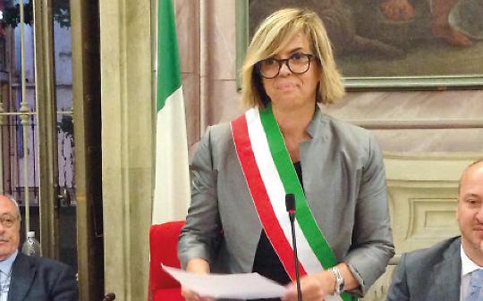 Il sindaco di Ciriè, Loredana Devietti