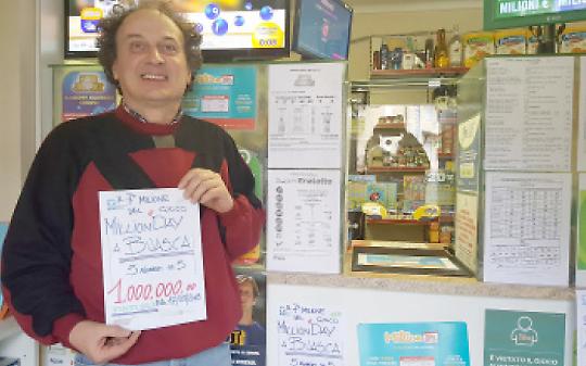 SAN COLOMBANO BELMONTE. Vince un milione di euro con una giocata da un euro