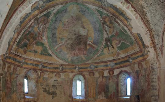 CHIAVERANO. Gli affreschi romanici più belli del Canavese