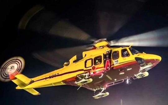 Schianto nella notte a Condove, due feriti e intervento dell'elisoccorso