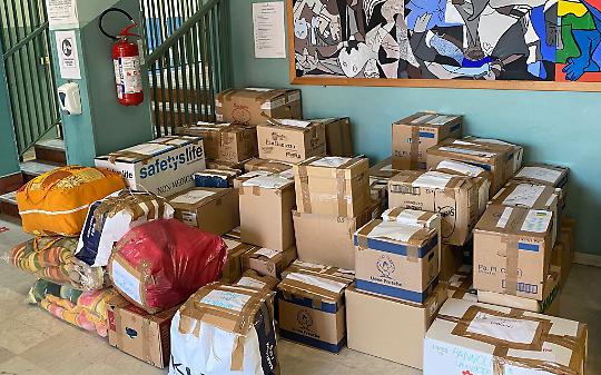 MONTANARO. Scuole e Aicap insieme per raccogliere aiuti per l'Ucraina