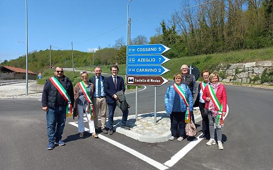 VESTIGNE'. Inaugurata la rotonda del Grivellino