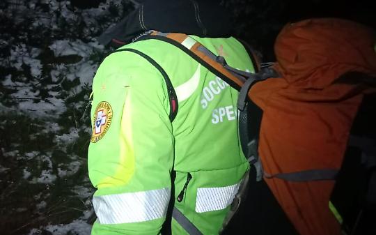 Bloccato con il cane sul Monte Gragliasco