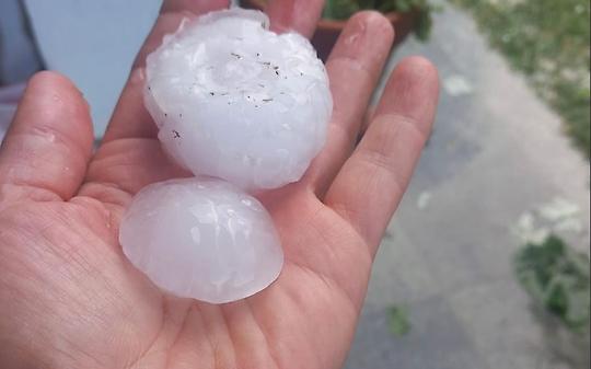 La grandinata di Cinzano