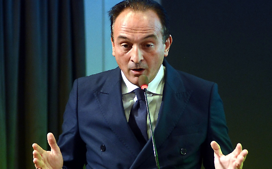 Il presidente della Regione Piemonte Alberto Cirio