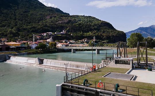 La nuova centrale idroelettrica di Quassolo 