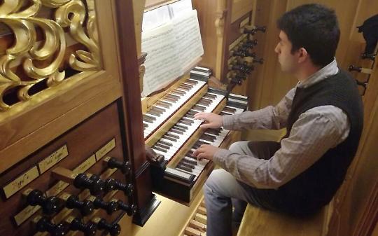 Marco Brunelli all&rsquo;organo