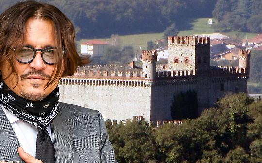 L'attore Johnny Depp dei "Pirati dei Caraibi" vuole acquistare un castello in Canavese