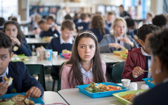 Bambini a mensa