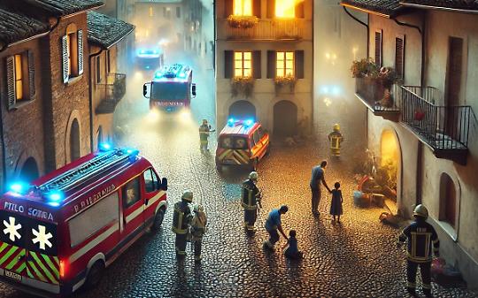 Allarme a Villafranca Piemonte