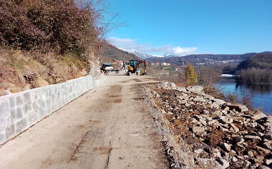 Fine dell'incubo in Valchiusella: riapre la Provinciale di Issiglio