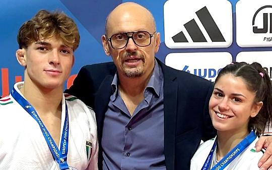 Pierangelo Toniolo tra Federico Ninfo e Giulia Ghiglione