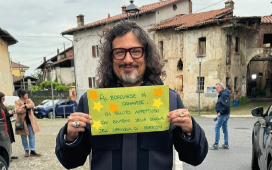 Alessandro Borghese in Canavese con 4 ristoranti il 12 gennaio