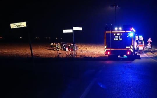 Schianto mortale a Bricherasio: 41enne perde la vita sulla strada delle Braide