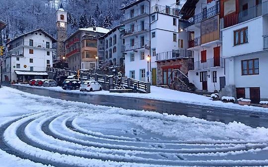 Nevicate spettacolari