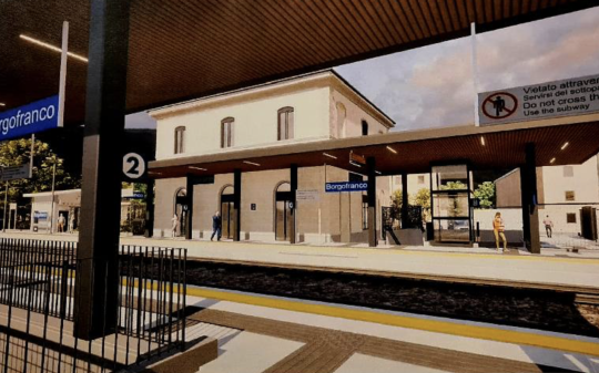 La rinascita della stazione di Borgofranco: da rudere a cuore pulsante della mobilità