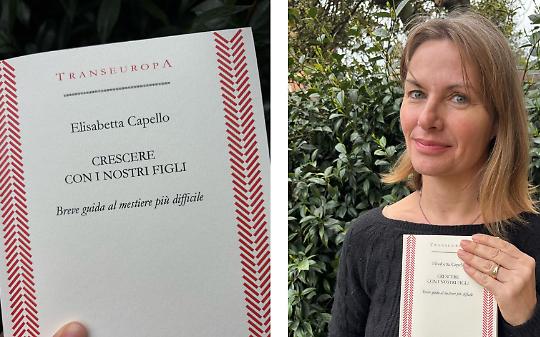 L'autrice, Elisabetta Capello, con il suo nuovo libro
