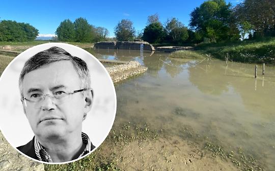 Alluvione, sommersa la città romana di Industria. A rischio il Tempio di Iside tanto caro al prof Barbero