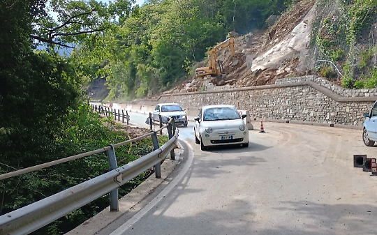 Dopo due mesi riapre la SP73: fine dell’isolamento