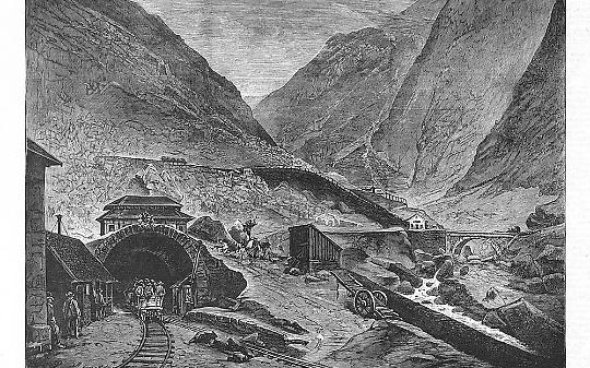 "Al lampo delle mine". I minatori della Valchiusella nella galleria del Gottardo