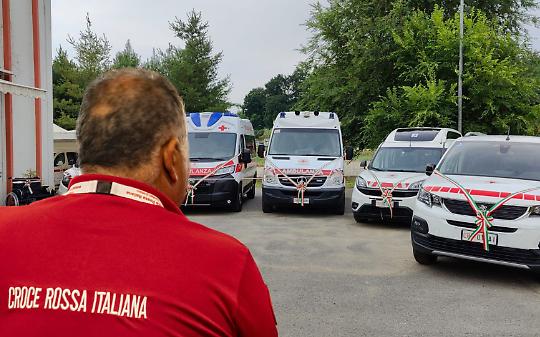 Volontari premiati e una nuova ambulanza: festa CRI dopo l'alluvione