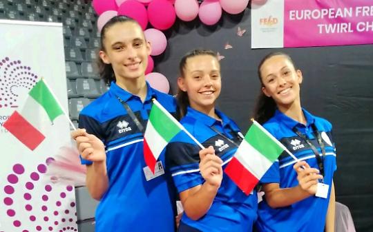 Elisa Massari,  Noemy Vecchio e Camilla D'Acri
