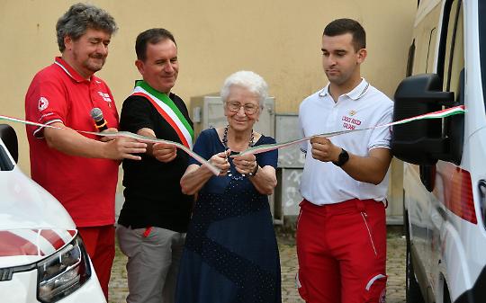A Fiano, Mathi e La Cassa due nuove ambulanze per la Croce Rossa: ma il motore resta il cuore dei volontari