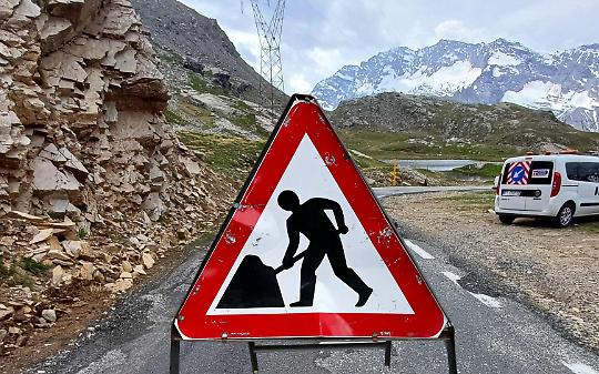 Riasfaltatura sulla provinciale