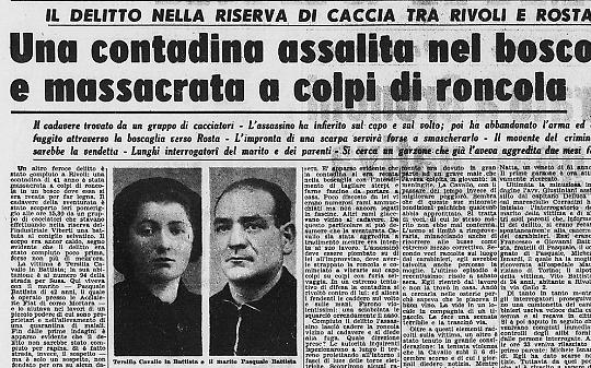 Morire per una fascina di legna. O forse no.