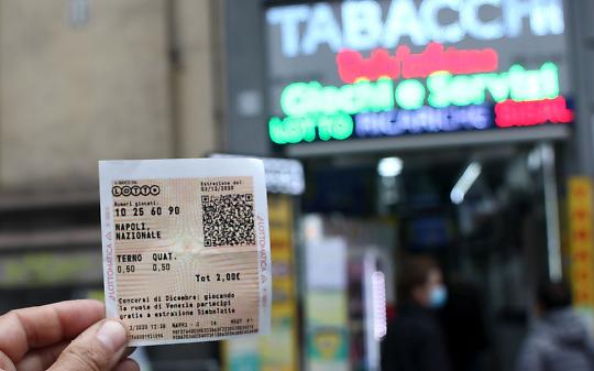 Maxi vincita al Lotto 