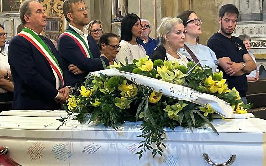Mazzè in lacrime per Jacopo