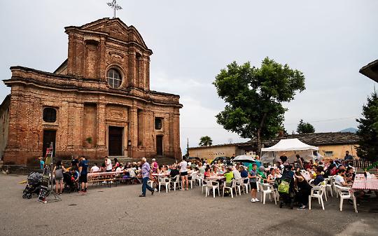 La piazza di Coassolo