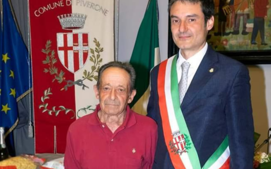 Piverone saluta Silvano Baratto, sindaco per tre mandati
