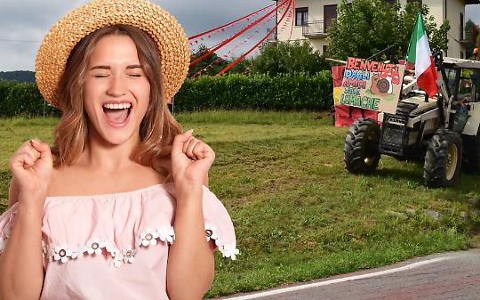Vuelta a España: la coreografia più bella finora è di un borgo del Canavese