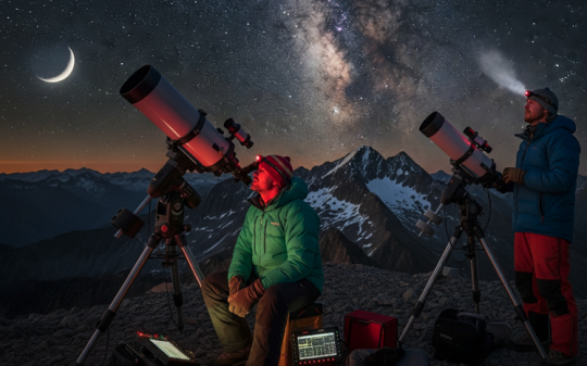 Stelle e pianeti all’Alpe Cialma: la magia del cielo di Locana
