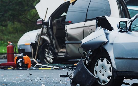 Carmagnola, incidente d'auto shock