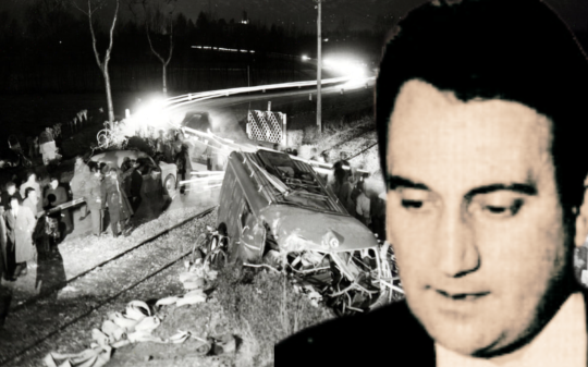 Il giovane Emilio Fede e la strage di Rivarolo del 1958